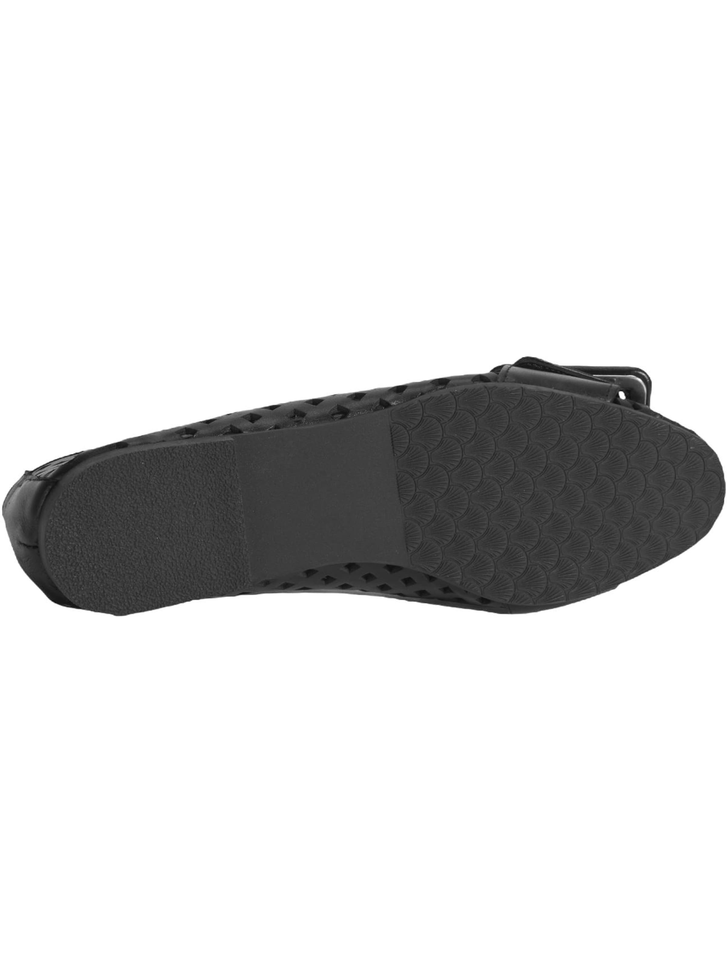 Desa Ballet Flats 'Ballettschuhe' in Black