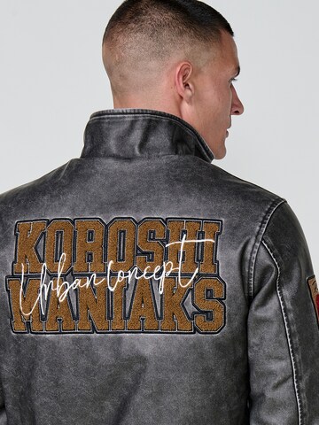 KOROSHI Overgangsjakke i grå