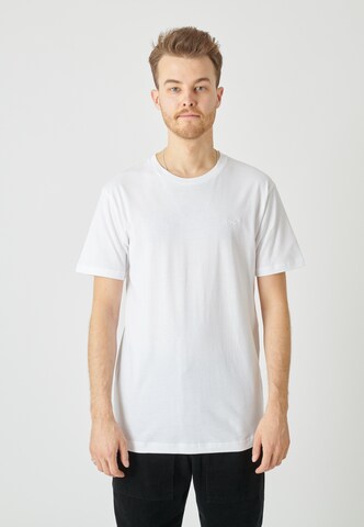 Cleptomanicx Shirt 'Ligull Regular' in White: front
