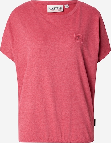 naketano Tričko – fialová: přední strana