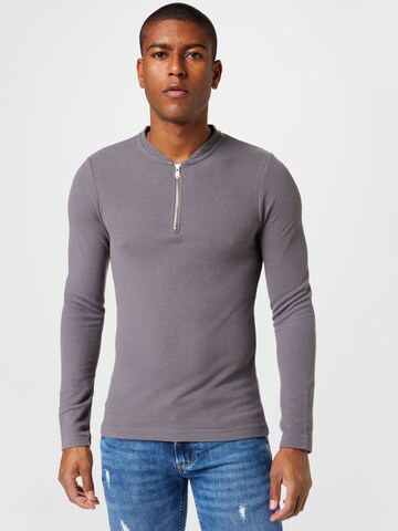 BURTON MENSWEAR LONDON - Camiseta en gris: frente