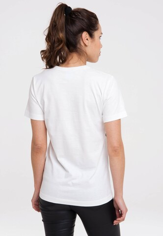 LOGOSHIRT Shirt 'Commodore' in White