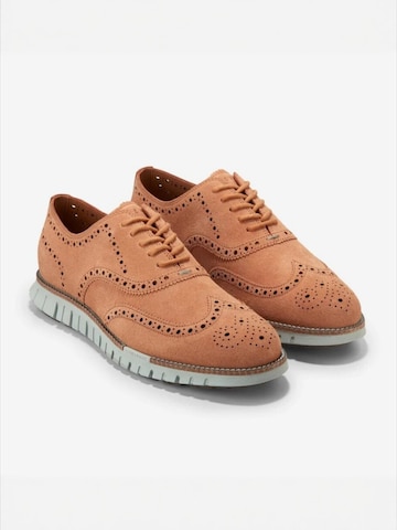 Cole Haan Schnürschuh 'ZG RMSTD STITCH WING'‌‌ in Orange: Vorderseite