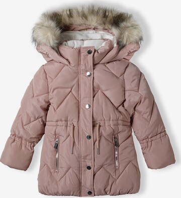 MINOTI Winter Jacket in Pink: front