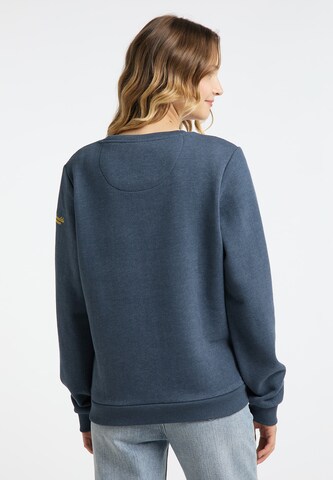 Sweat-shirt Schmuddelwedda en bleu