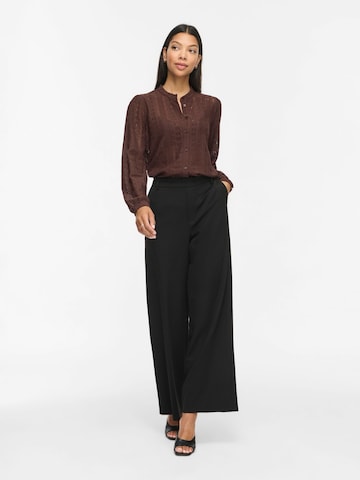 VILA - Blusa 'VIChikka' en marrón