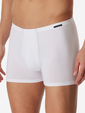 SCHIESSER Boxer shorts 'Cotton Essentials' in White