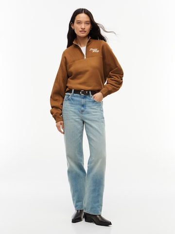 TOMMY HILFIGER Sweatshirt i brun