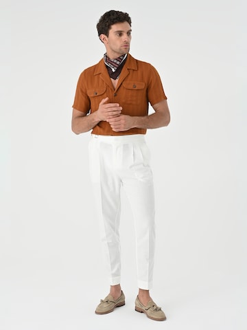 Antioch Regular fit Button Up Shirt in Brown