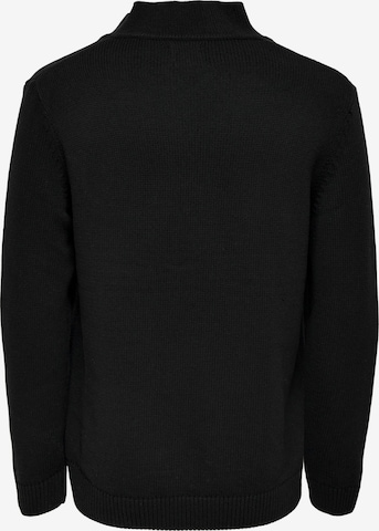 Only & Sons Sweater 'Powee' in Black