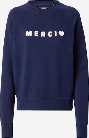 Sweat-shirt 'Smilla' Lindex en bleu : devant