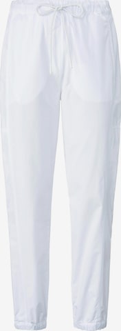 Coupe slim Pantalon DAY.LIKE en blanc : devant