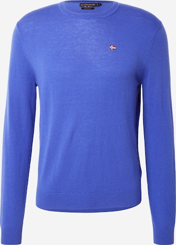 NAPAPIJRI - Jersey 'DAMAVAND' en azul: frente