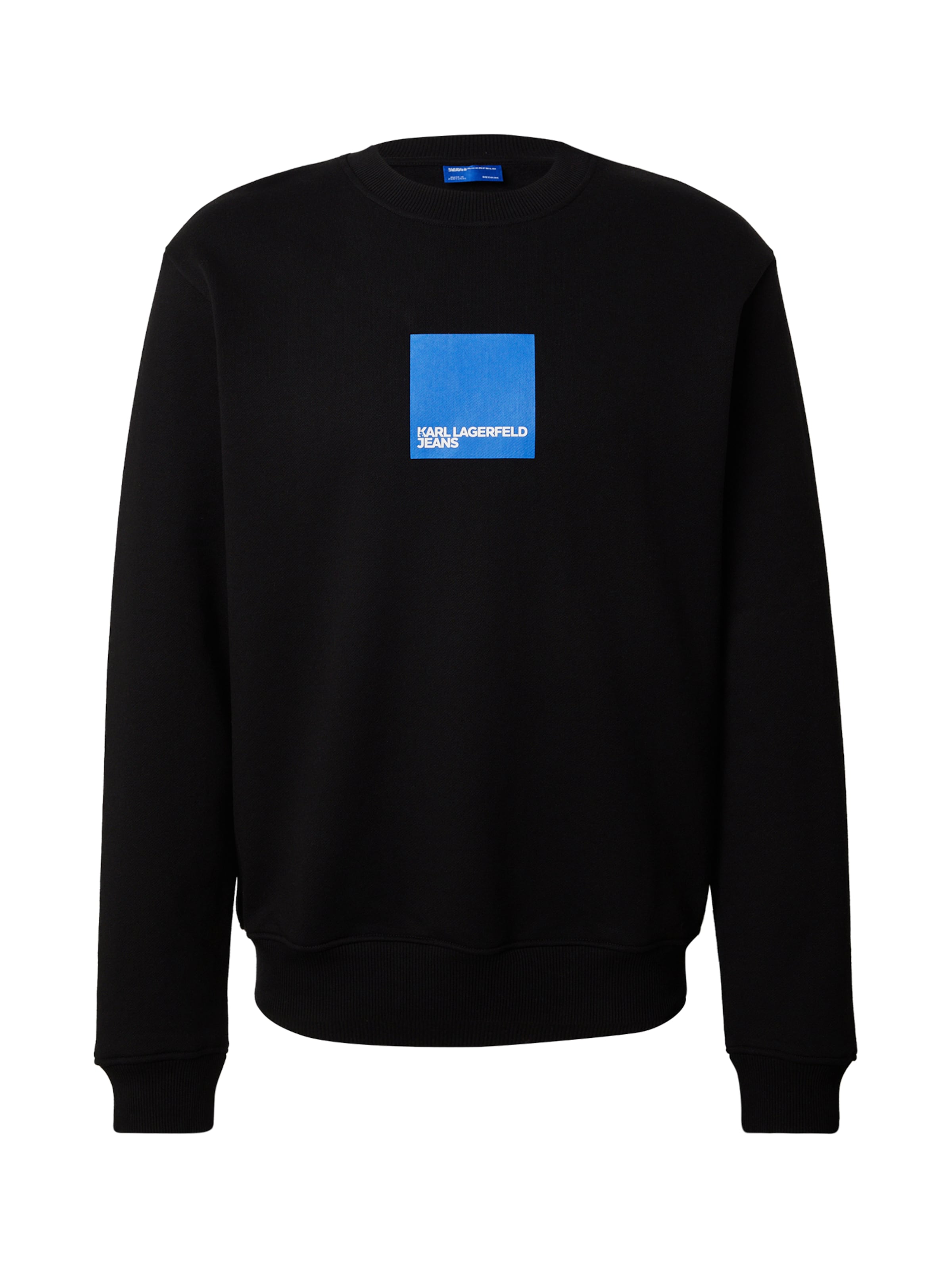 KARL LAGERFELD JEANS - Sweatshirt em preto: frente