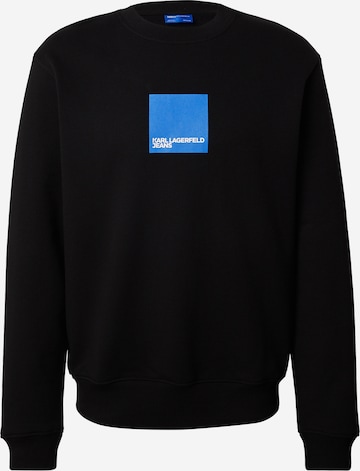 KARL LAGERFELD JEANS - Sweatshirt em preto: frente