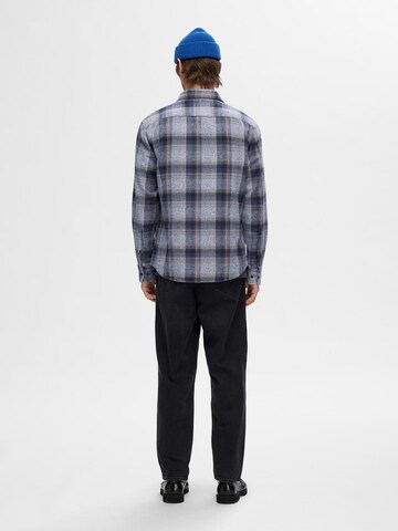 Regular fit Camicia 'SLHOwen' di SELECTED HOMME in blu