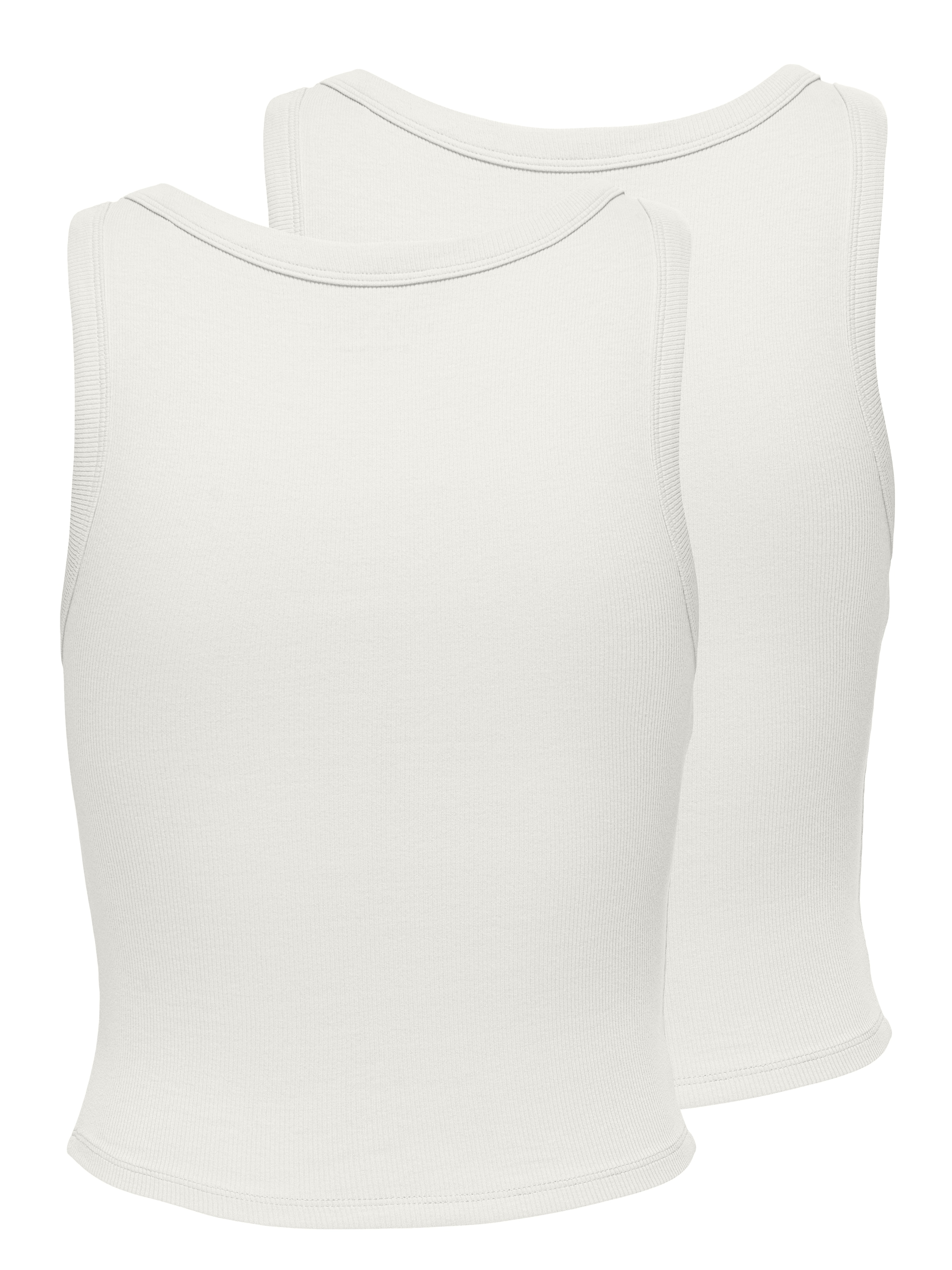 Top 'ONLEASY' di ONLY in bianco