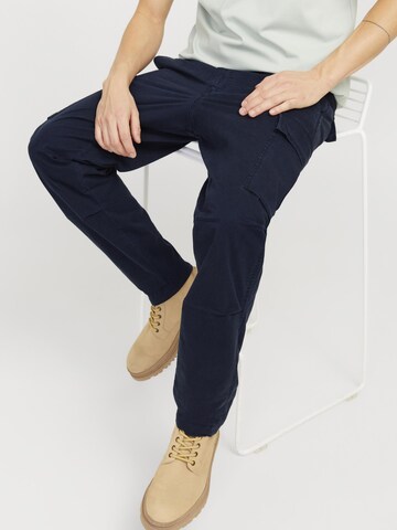 JACK & JONES Tapered Cargobroek 'JPSTAce JJTucker' in Blauw