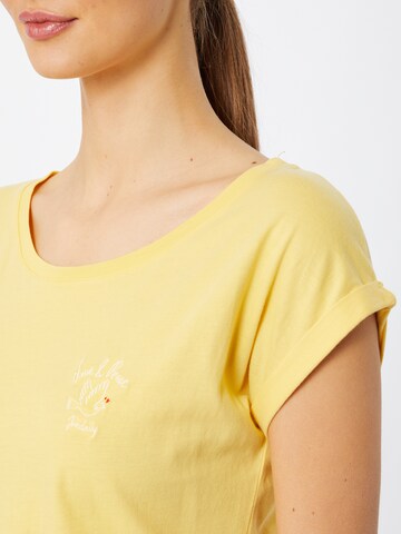 geltona Iriedaily Marškinėliai 'Love Nature'