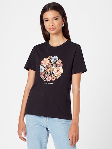 T-shirt 'Cornelia' ONLY en noir : devant