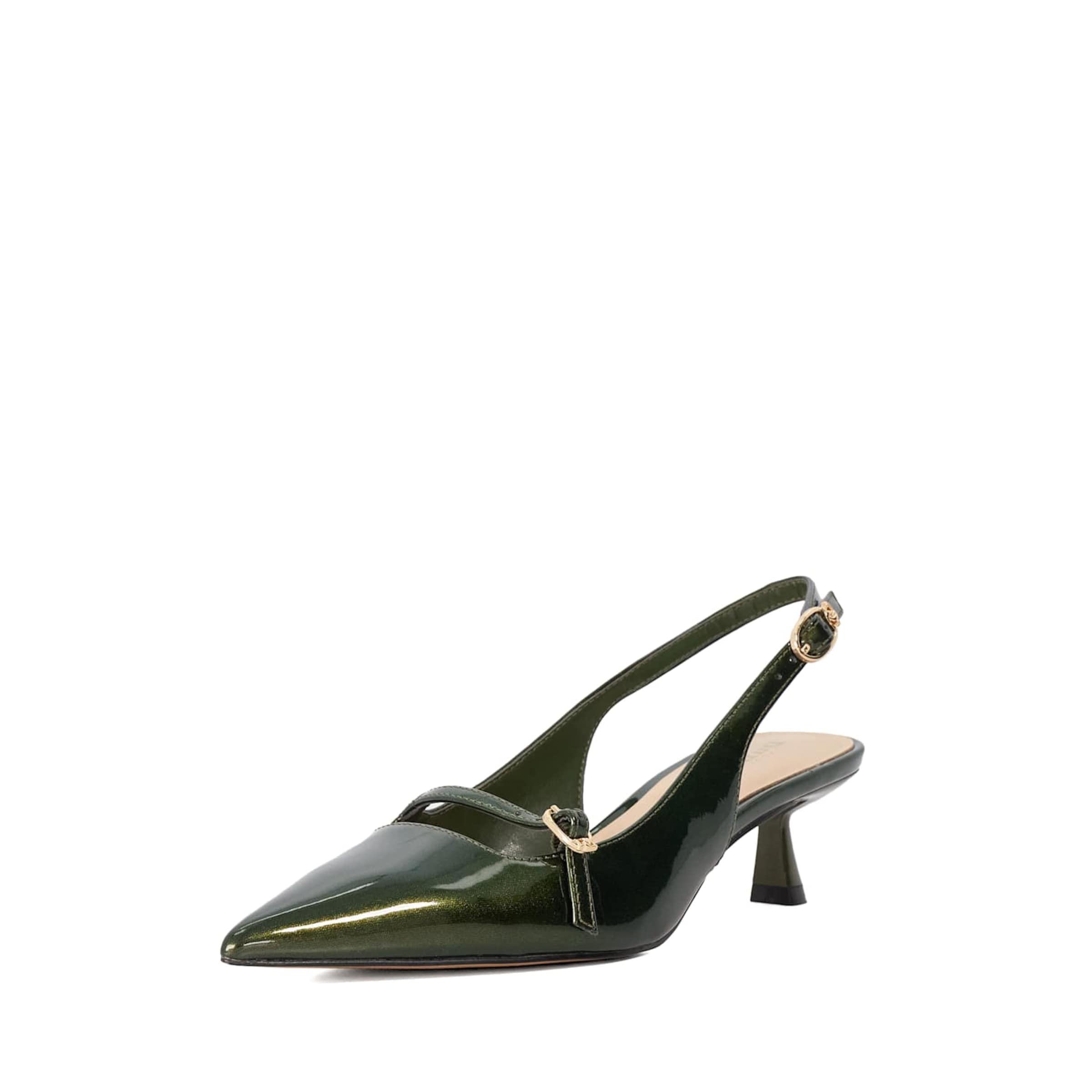 Dune LONDON Slingpumps 'Deserved' in Groen: voorkant