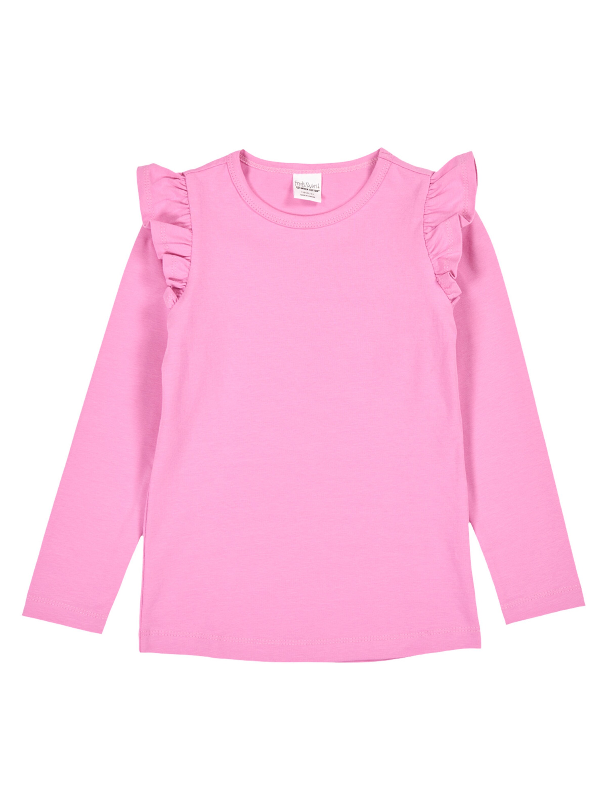 Maglietta di Fred's World by GREEN COTTON in rosa: frontale