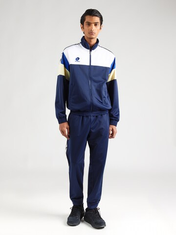 Costum de trening de la LOTTO pe albastru: față