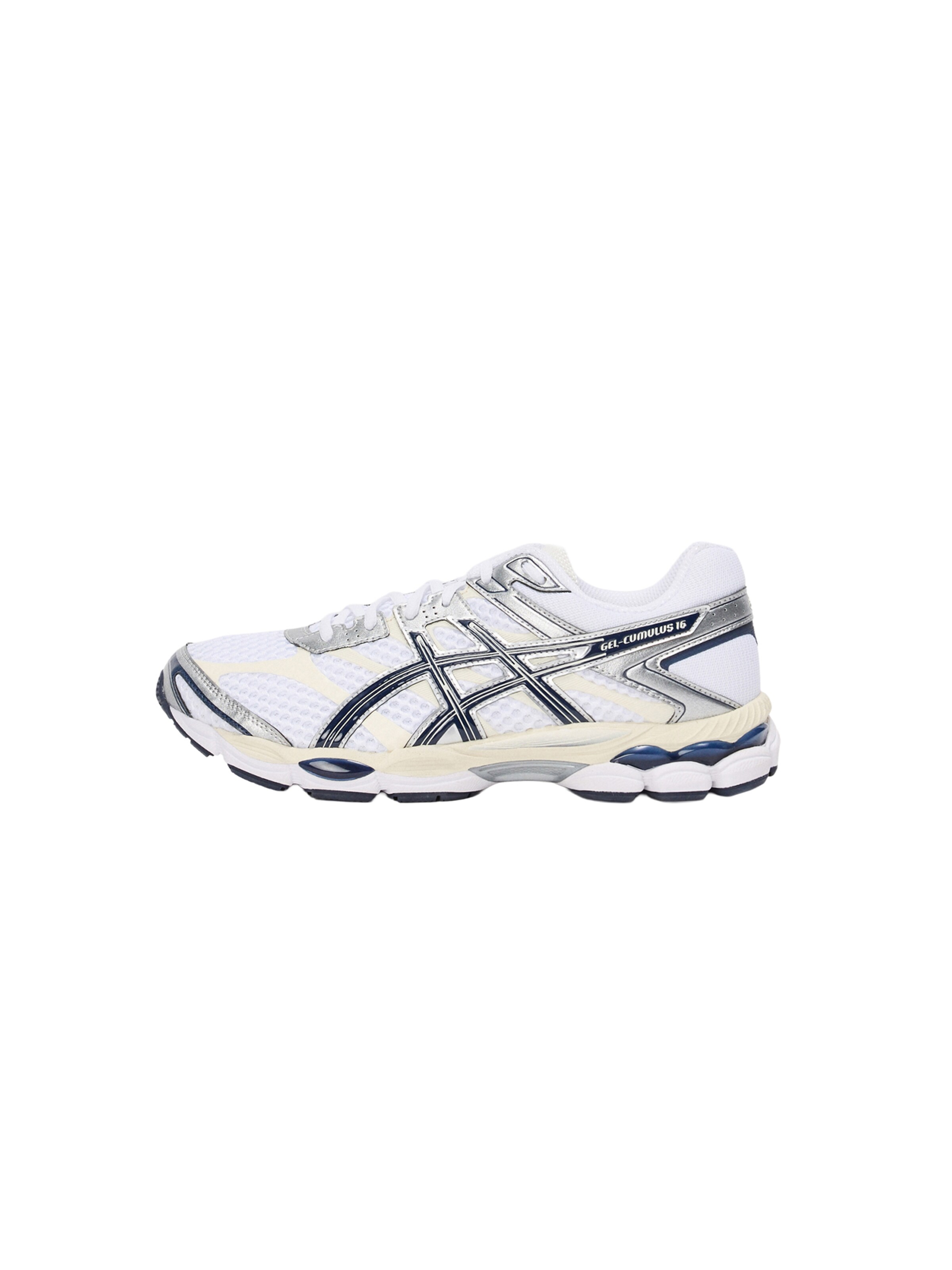 Baskets basses 'GEL-CUMULUS 16' ASICS SportStyle en blanc : devant