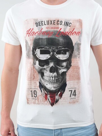 T-Shirt 'Clem' Deeluxe en blanc