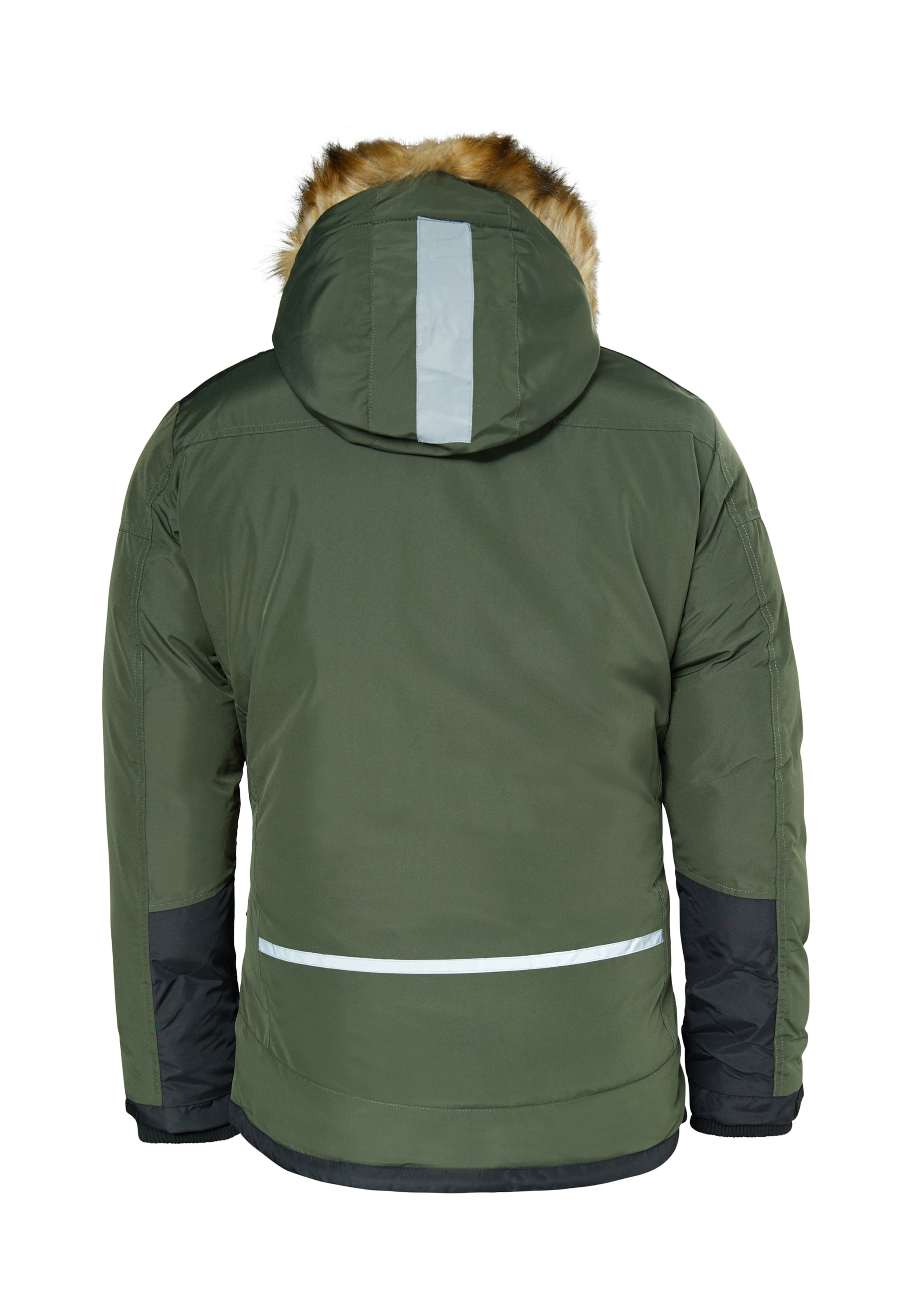MO Zimní bunda 'Mimo' – zelená
