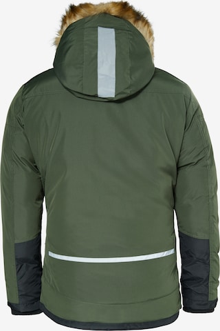 MO Зимняя куртка 'Mimo' в Зеленый