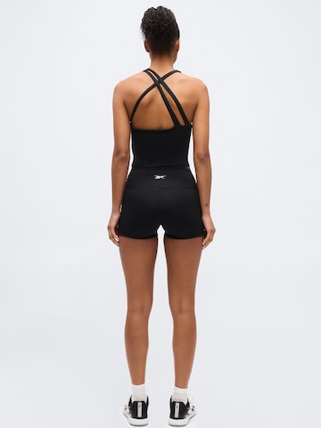 Reebok Skinny Sportbyxa 'ID TRAIN' i svart