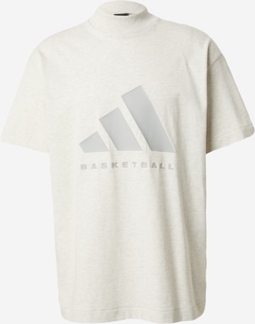 ADIDAS PERFORMANCE - Camisa funcionais 'One' em branco: frente