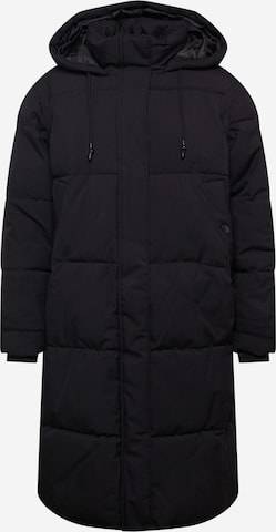 Vero Moda Curve Zimní kabát 'Margaret' – černá: přední strana