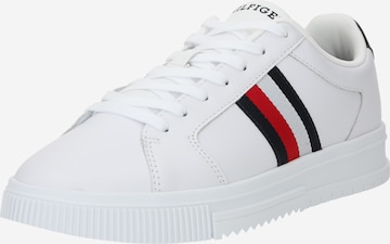 TOMMY HILFIGER Sneakers laag 'Supercup Essential' in Wit: voorkant