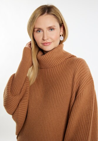 usha WHITE LABEL Sweater 'Iridia' in Beige