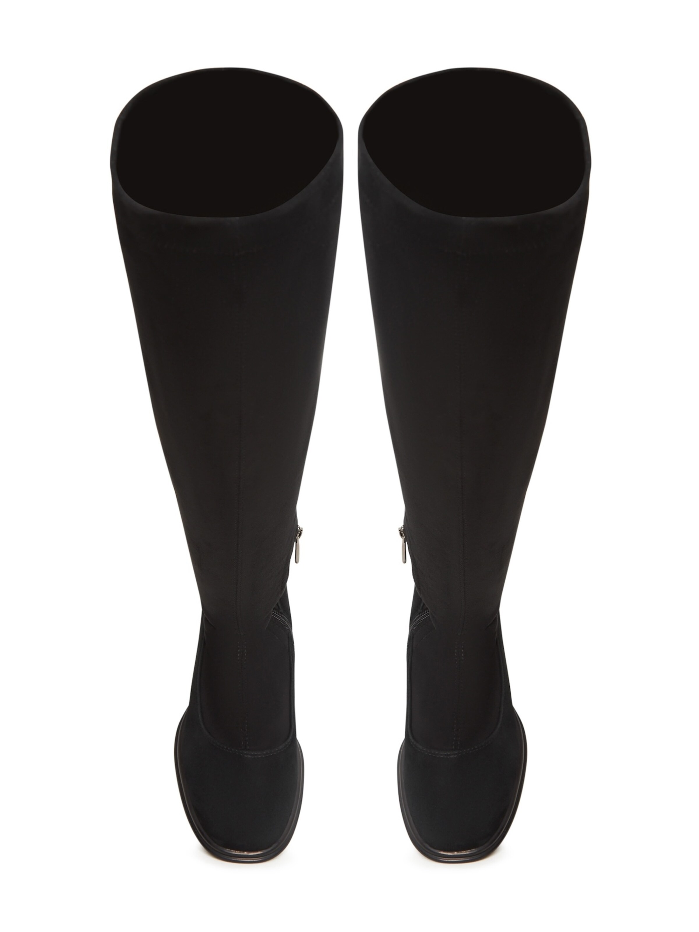 CESARE GASPARI Overknees in Schwarz