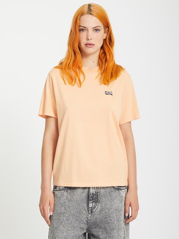 Volcom Shirt 'Spikstone' in Oranje: voorkant