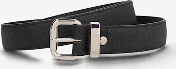 nae Vegan Shoes Gürtel 'Ordis' in Schwarz: Vorderseite