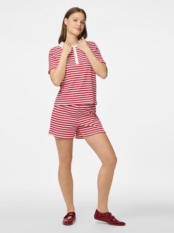 PIECES Shirt in Red