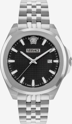 VERSACE Analoog horloge in Zilver: voorkant
