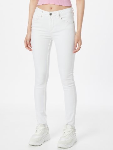 GARCIA Skinny Jeans 'CELIA' in Wit: voorkant