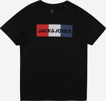 Jack & Jones Junior Μπλουζάκι σε μαύρο: μπροστά