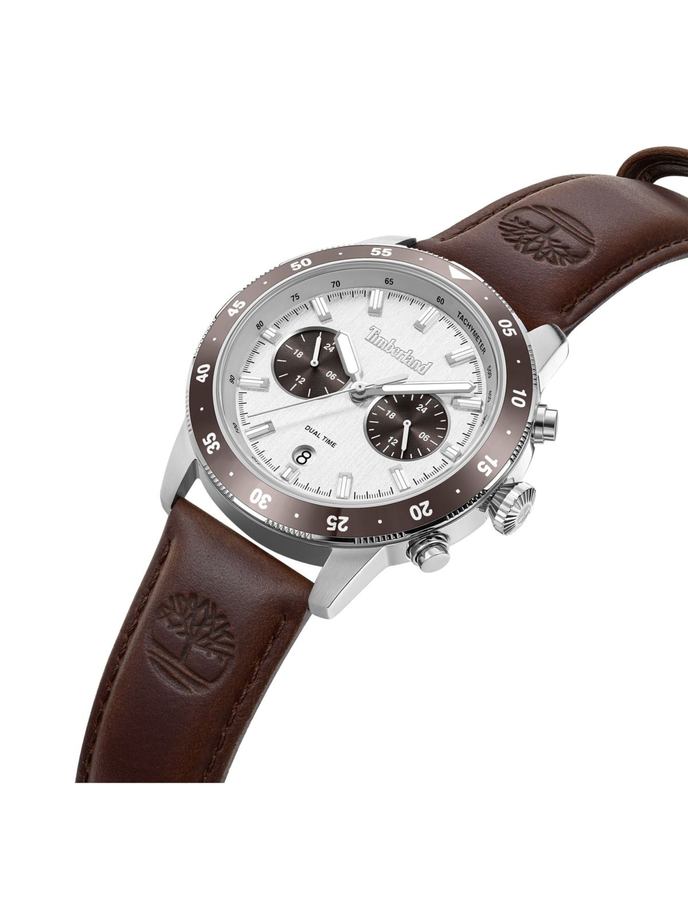 Montre à affichage analogique TIMBERLAND en argent