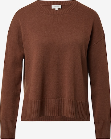 Pull-over s.Oliver en marron : devant
