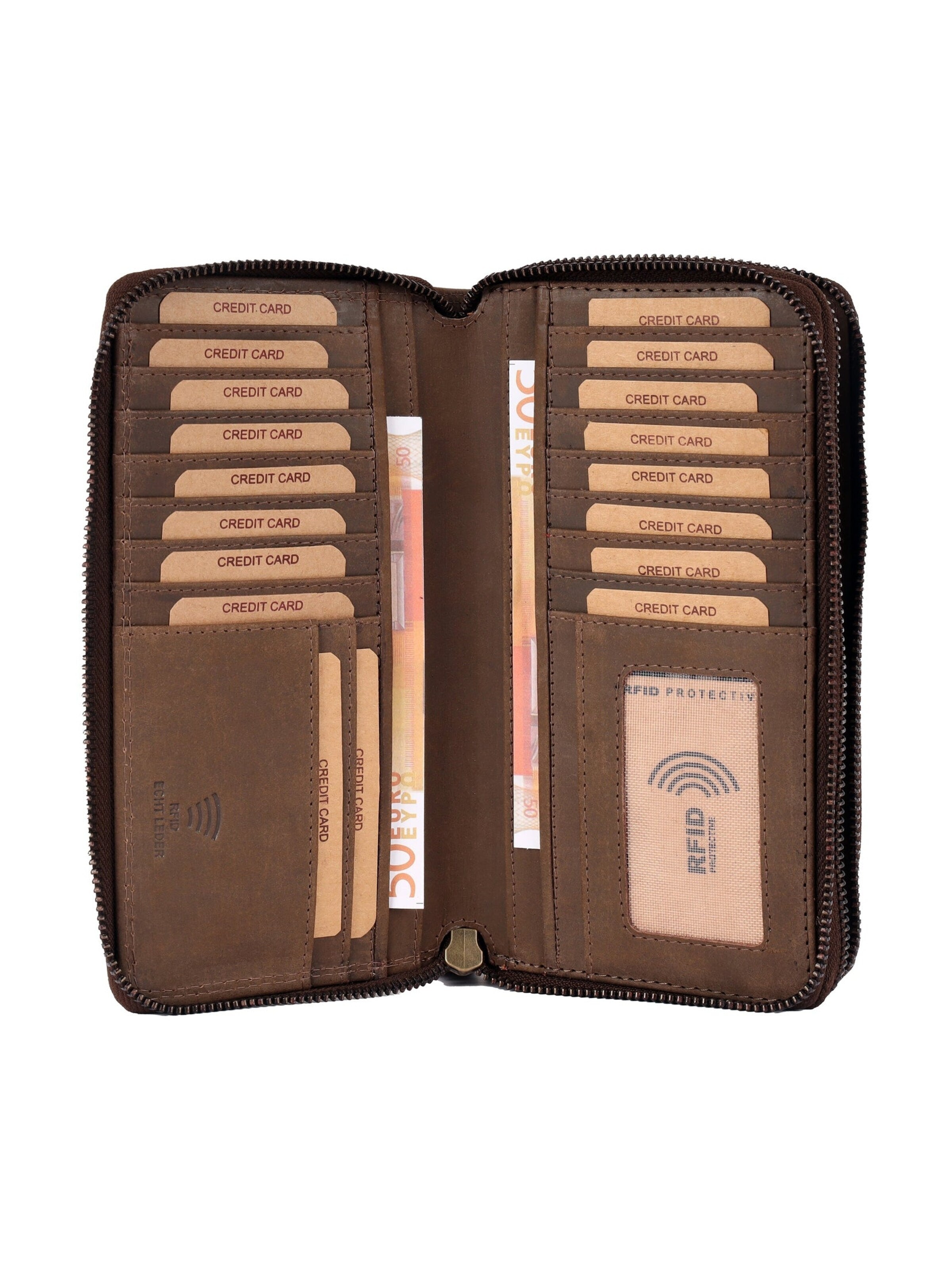 Benthill Wallet 'XXL - Groß' in Brown