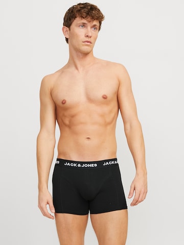 JACK & JONES - Calzoncillo boxer en negro: frente