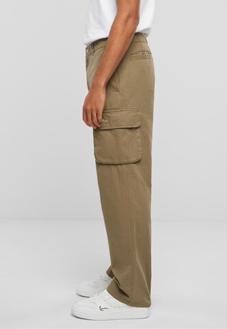 Regular Pantalon cargo Karl Kani en vert