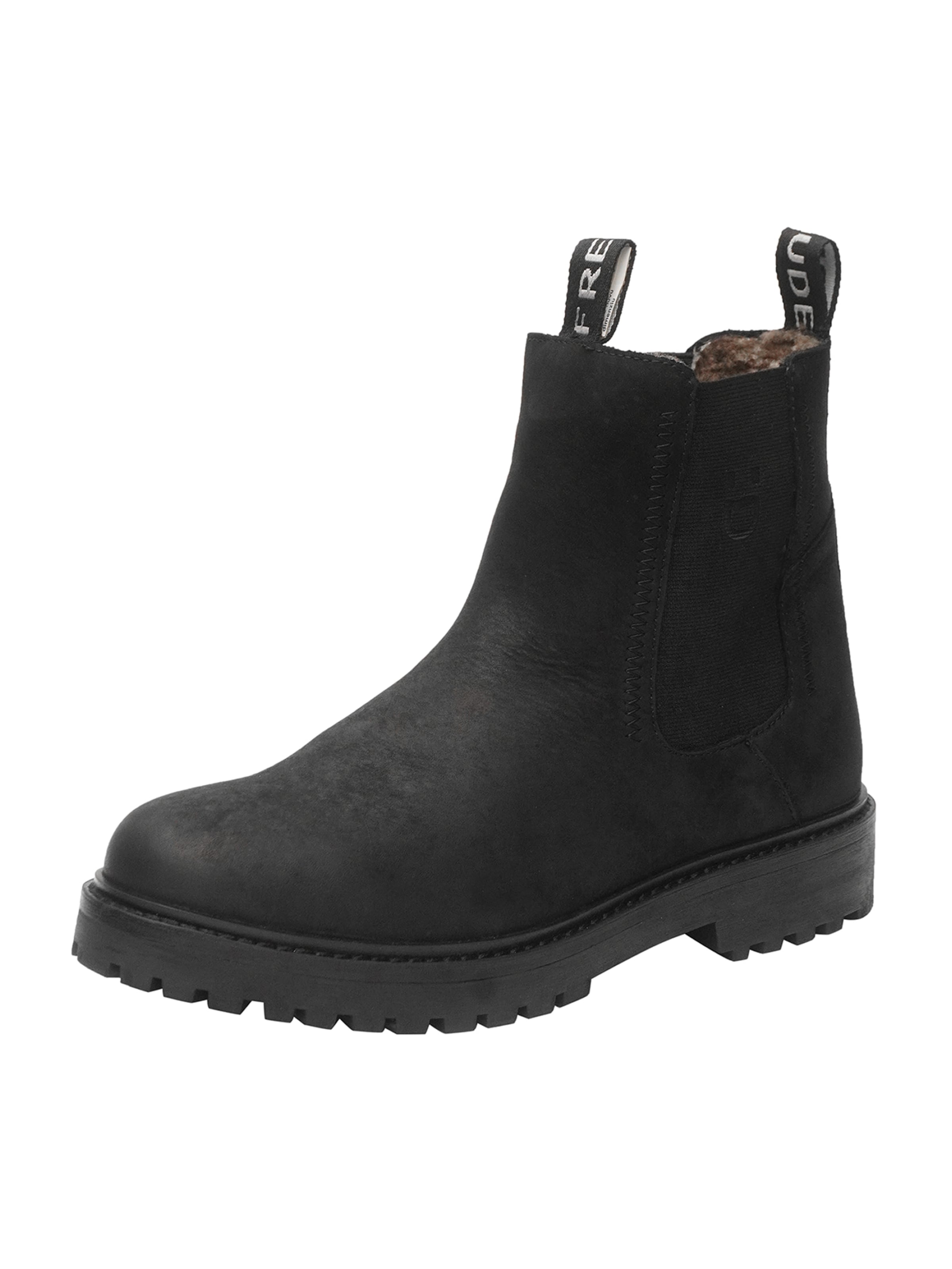 Chelsea Boots 'Boa' FREUDE en noir : devant