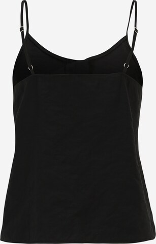 Vero Moda Petite Bluse 'QUEENY' in Schwarz